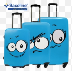 Saxoline Funny Face 3 Piece Trolleyset - 3111h017 Png,Funny Face Png