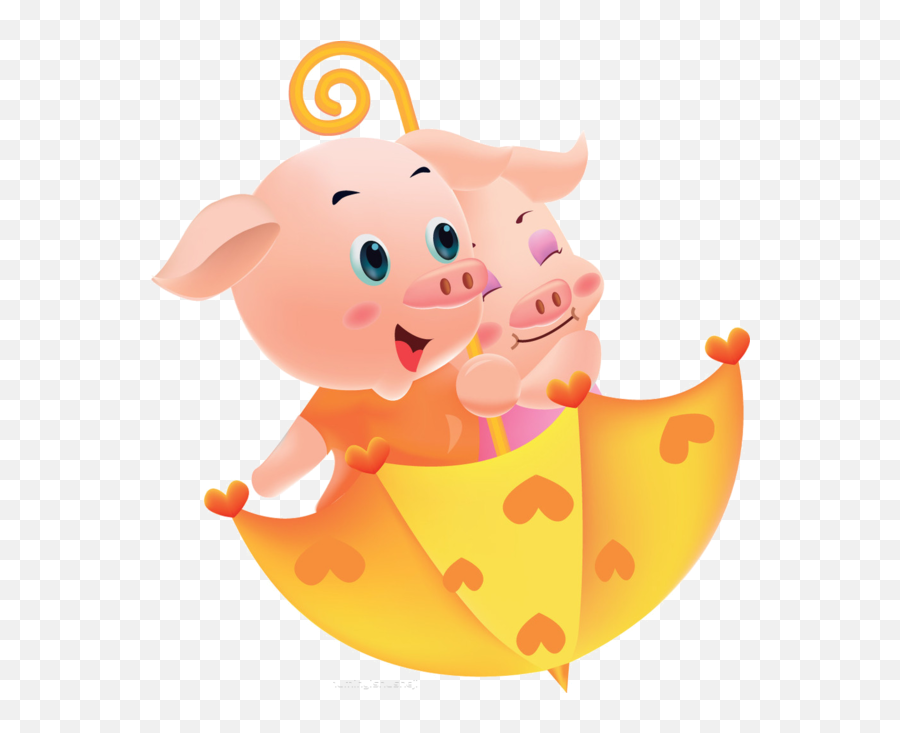Cute Pig Png - Cochonstubes Pig Png Pig Illustration Cartoon,Pig Png