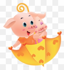 Cute Pig Png - Cochonstubes Pig Png Pig Illustration Cartoon,Pig Png