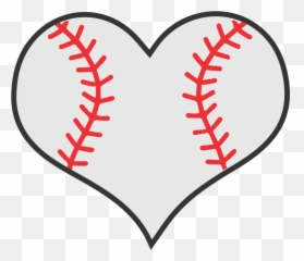 Baseball Stitches Png - Heart Clipart