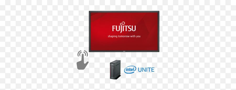 Fujitsu Display Xl55 - Gadget Png,Fujitsu Logo