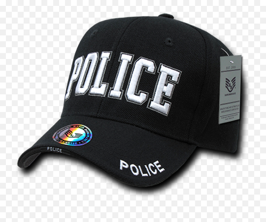 Jw - Police Cap Black Baseball Cap Png,Police Hat Transparent