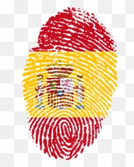 Download Hd Spain Flag Fingerprint Country 653008 - Spanish png