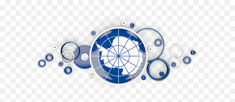 Circle Background Illustration Of Flag Antarctica - Background Ghana Flag Png,Antarctica Png