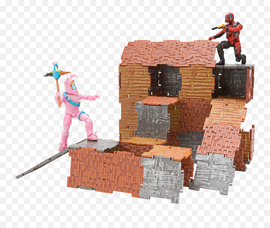 Fortnite Turbo Builder Set 2 Figure Pack Rabbit Raider U0026 Vertex - Fortnite Turbo Builder Png,Fortnite Loot Png