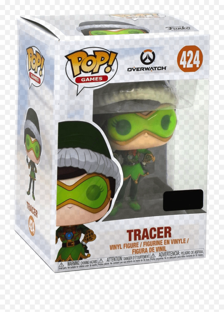 Details About Figura Funko Pop Games 424 Overwatch Tracer Gamestop Exclusive - Funko Pop Overwatch Christmas Tracer Png,Overwatch Tracer Png