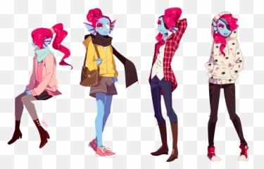Undyne - Undertale Image 2633328 Zerochan Anime Image Board Undertale Fashion Png,Undyne Png