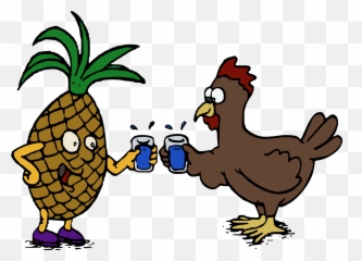 Cute Chicken Clipart Free Images 2 - ClipartBarn Pineapple Chicken png