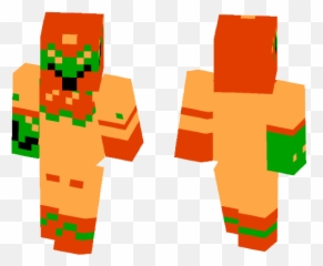 Download Samus Aran - NES Minecraft Skin for Free png
