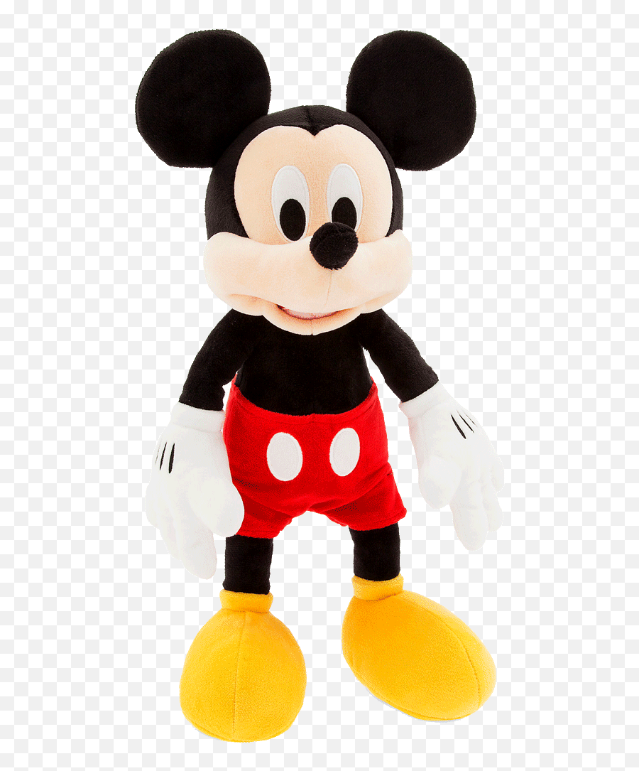 Mickey Mouse 17 Plush - Mickey Mouse Stuffed Animal Png,Stuffed Animal Png