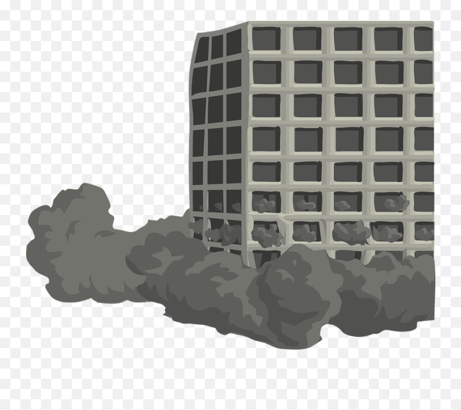 Building Tower Torn - Free Vector Graphic On Pixabay Building Falling Clipart Png,Office Building Png