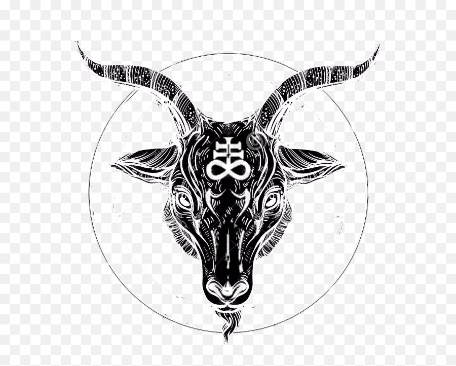Goat Clipart Png - Satanic Goat Png Satanic Goat Head Png Satanic Goat Transparent,Goat Png