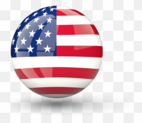 American Us Flag Icon Image Free - Usa Png