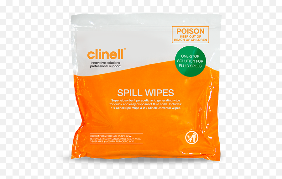 Clinell Spill Wipes Dispenser - Packaging And Labeling Png,Spill Png