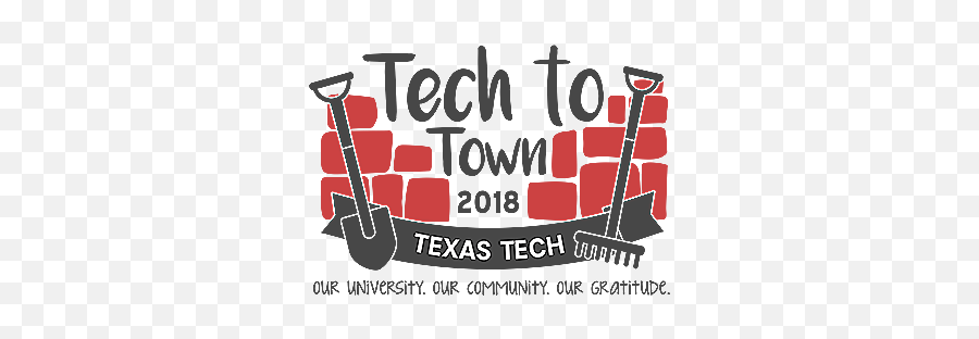 Texas Tech Students To Help The Community With Service Event - Poster Png,Texas Tech Png