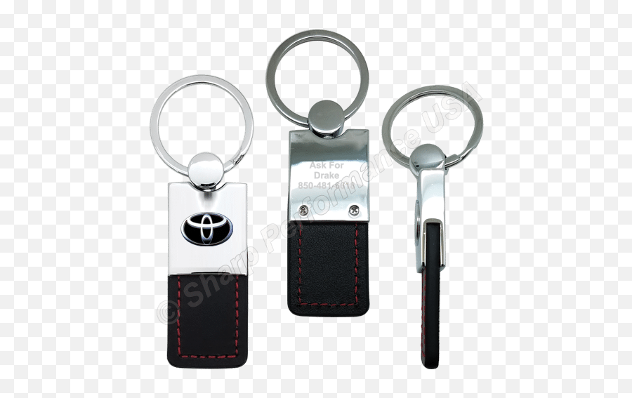 Download K0206 Leatherette U0026 Metal Keychain With Contrast - Metal With Leatherette Keychain Png,Stitching Png