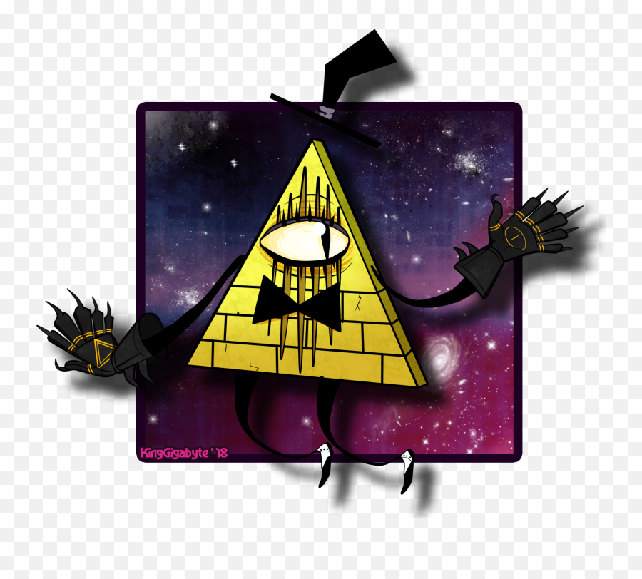 Bill Cipher U2014 Weasyl - Illustration Png,Bill Cipher Transparent