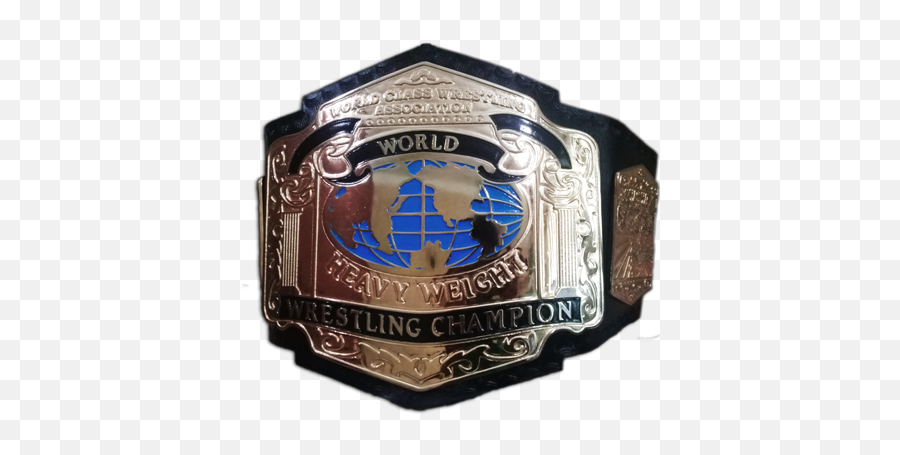 Wcwa Wrestling Championship Replica Title Belt Custom - Wrestling Title Belts Transparent Png,Championship Belt Png
