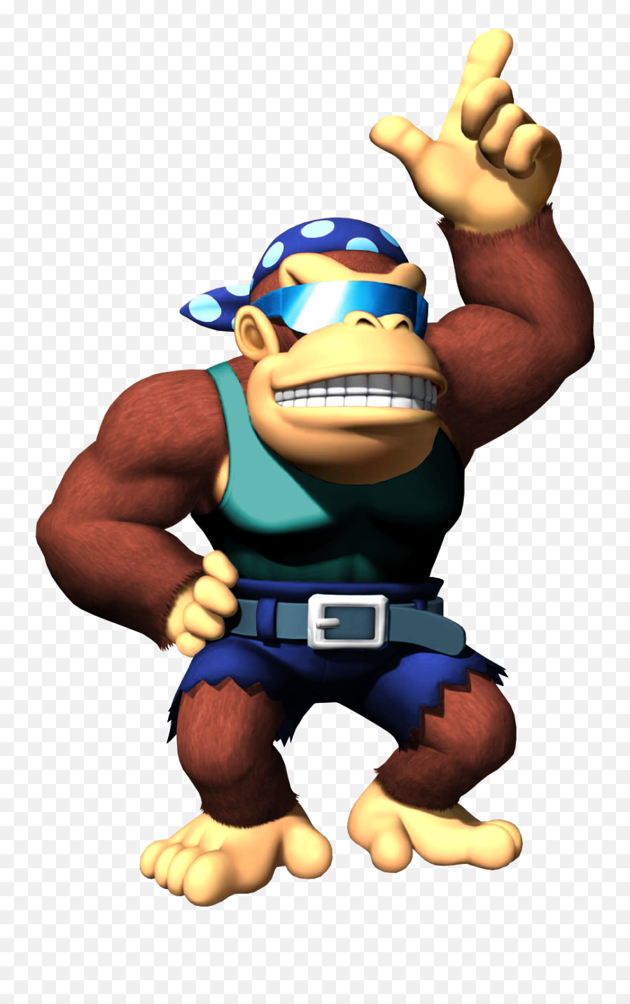 Funky Kong Mario Kart Wii - Funky Kong Mario Kart Wii Png,Funky Kong Png
