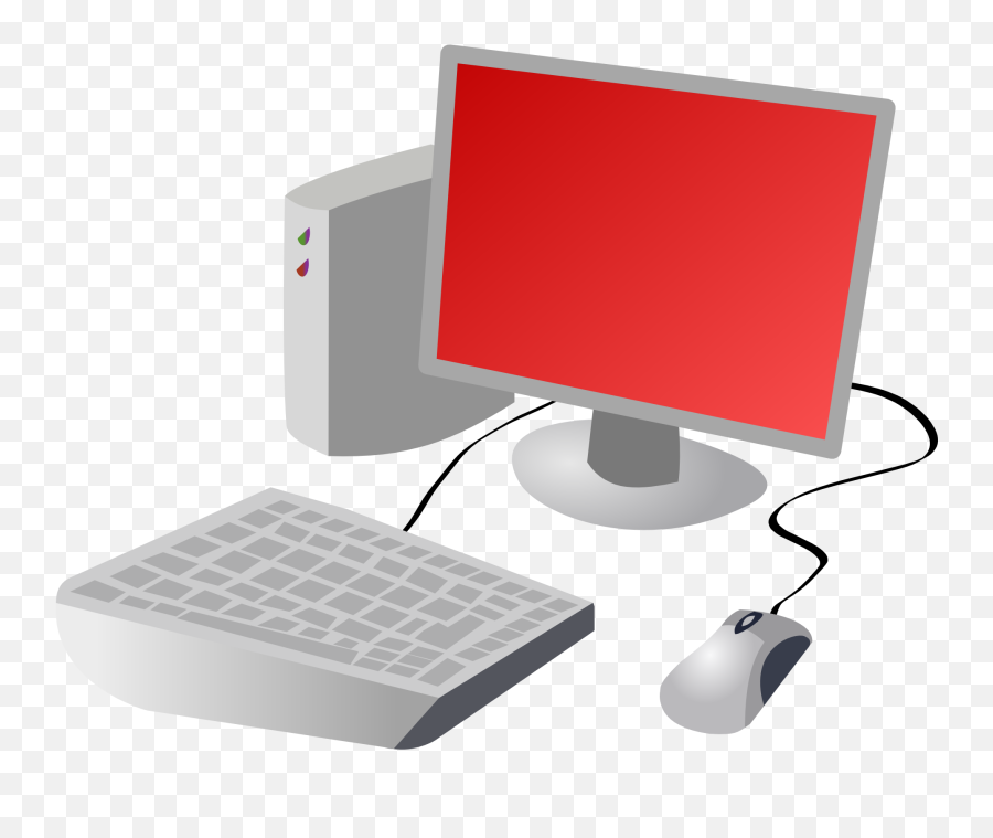 Mouse Desktop Computers Clip Art Red Suit - Transparent Taman Bungkul Png,Computer Transparent Background