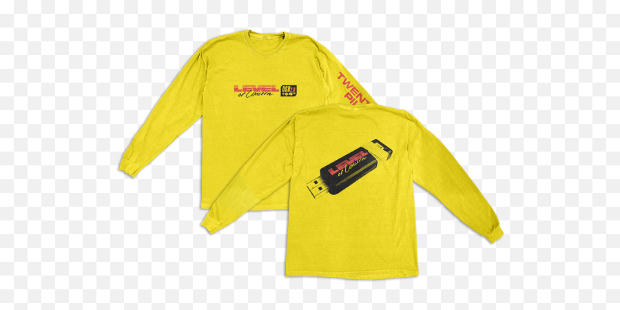 Tech Long Sleeve T - Twenty One Pilots Level Of Concern Merch Png,Twenty One Pilots Png