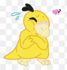 Hey Yeah So I Was Supposed To Draw A - Cartoon Png,Psyduck Png