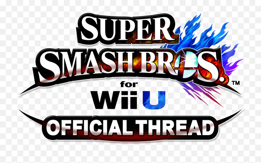 Super Smash Bros Wii U Png - Super Smash For Nintendo 3ds And Wii U,Super Smash Bros Wii U Logo