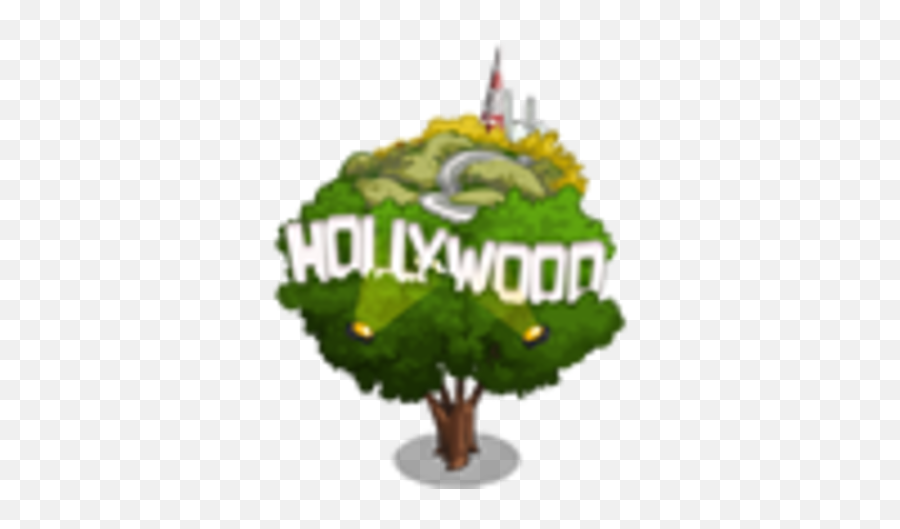 Hollywood Sign Tree - Vertical Png,Hollywood Sign Png