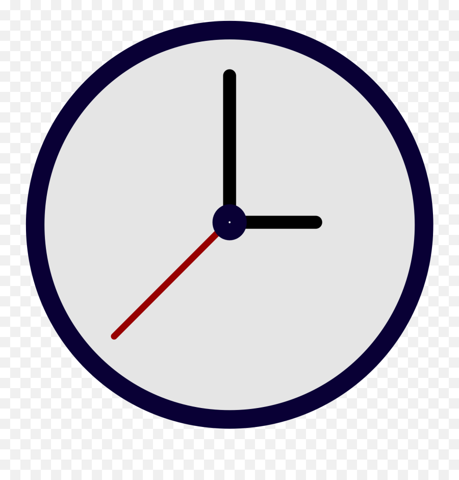 Clock Clipart 8pm - Wall Clock Png,Clock Clipart Transparent