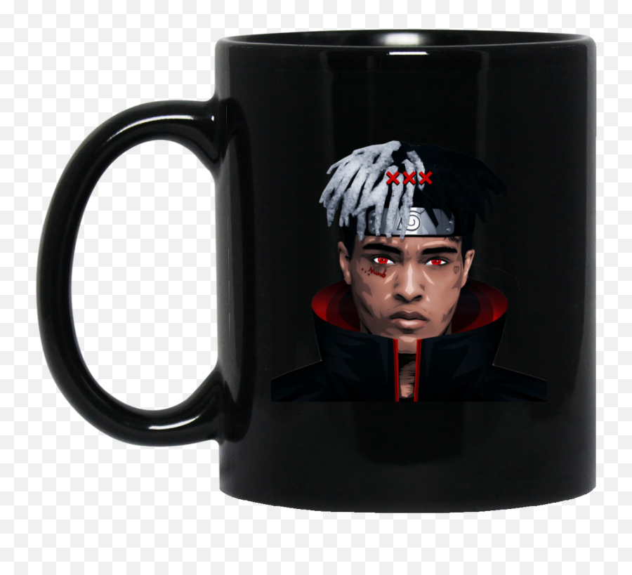 Xxxtentacion Mug Akatsuki Naruto Portrait - Mug Coffee Pastry Chef Png,Xxxtentacion Png