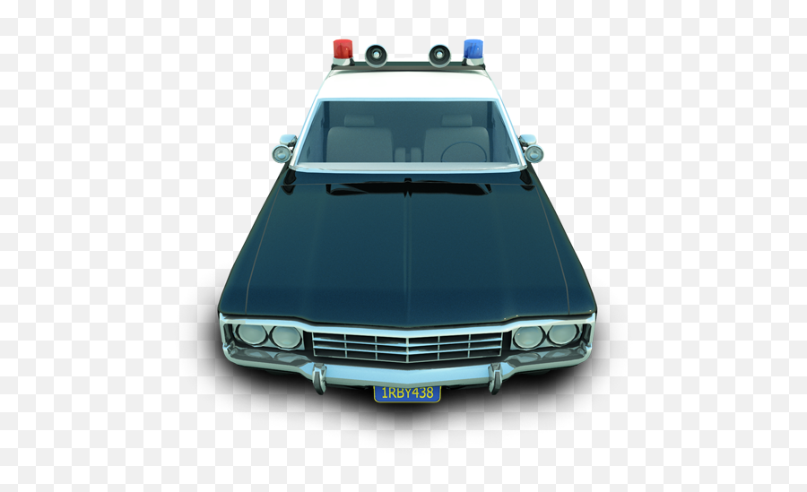 Police Car Icon Png Transparent - Model Police Car Png,Police Car Transparent