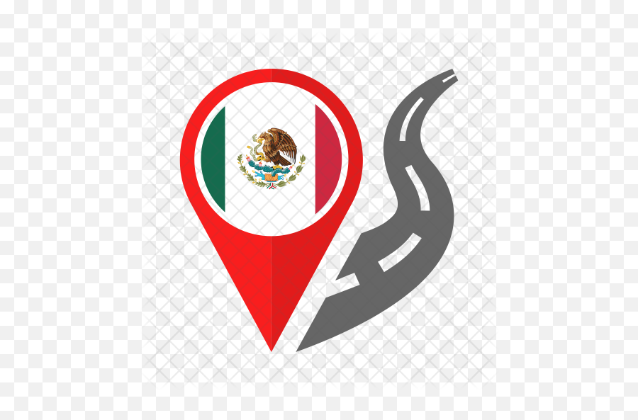 Mexico Flag Icon - Coat Of Arms Of Mexico Png,Mexico Flag Png
