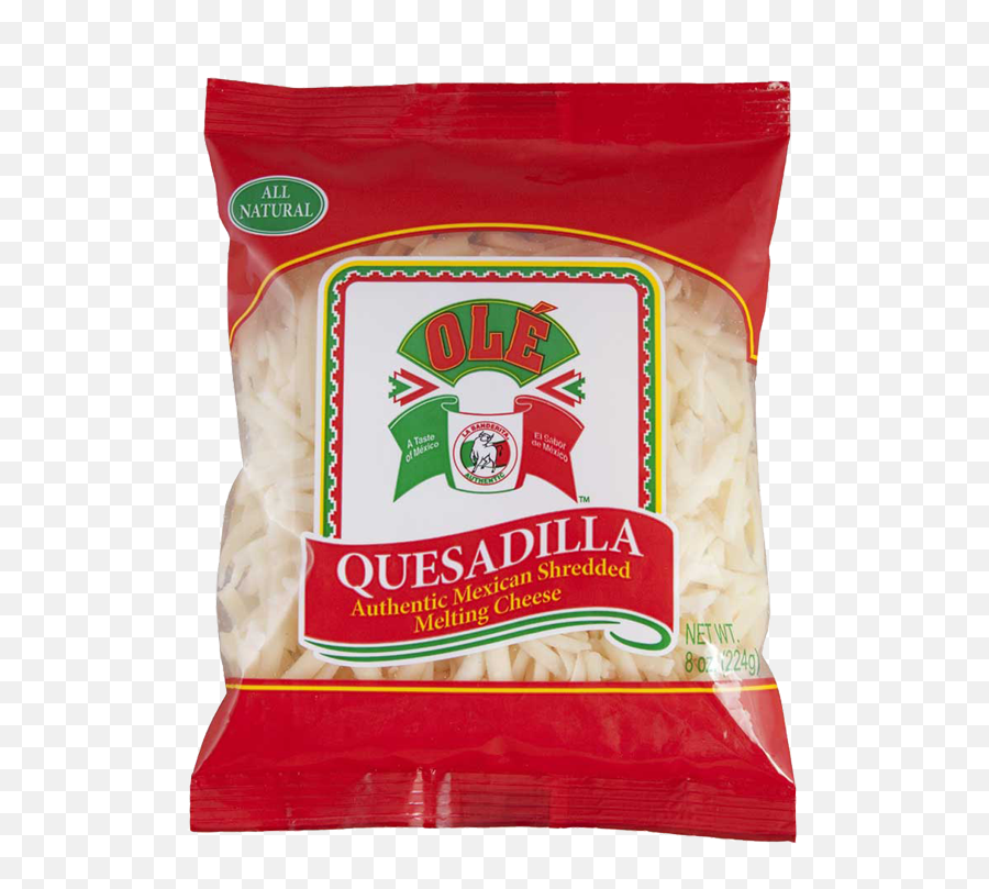 Ole Mexican Foods Quesadilla Shredded Cheese 8oz - Ole Ole Quesadilla Cheese Png,Shredded Cheese Png