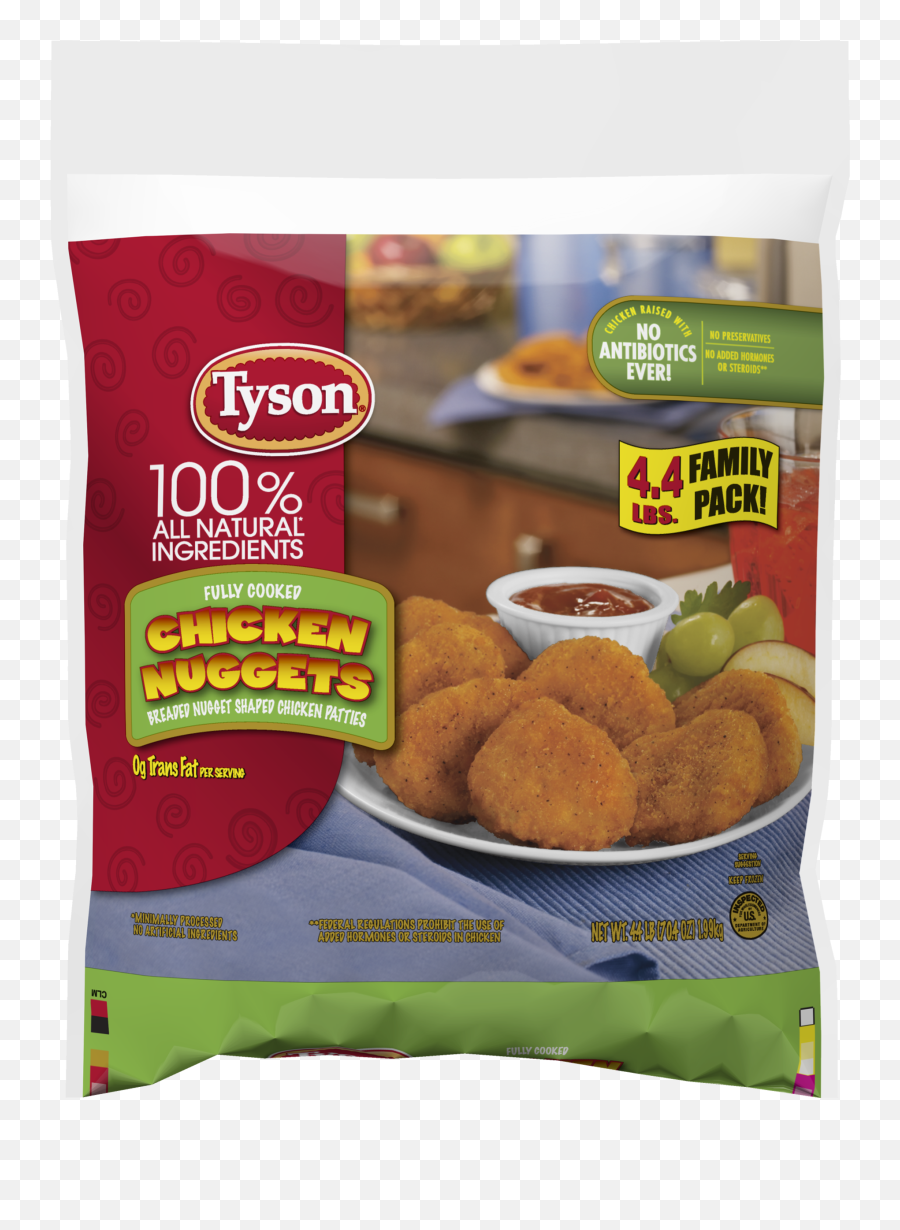 Fully Cooked Chicken Nuggets 4 - Tyson Nuggets Png,Chicken Nugget Transparent