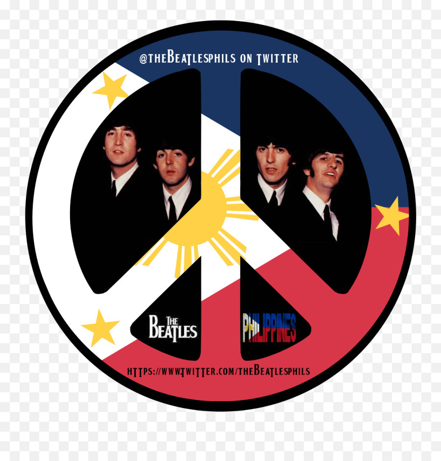 Peace Sign Philippine Flag Transparent - Philippine Symbol Of Peace Png,The Beatles Transparent