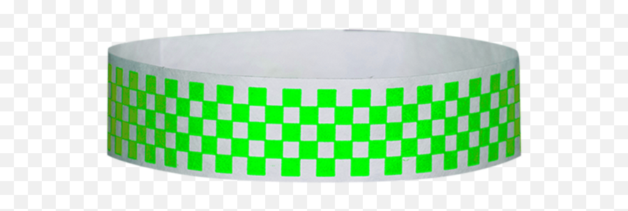 Tyvek 34 X 10 Checkerboard Pattern Wristbands - Ralston Purina Monkey Chow Png,Checker Pattern Png