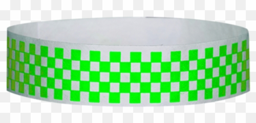 Tyvek 34 X 10 Checkerboard Pattern Wristbands - Ralston Purina Monkey Chow png