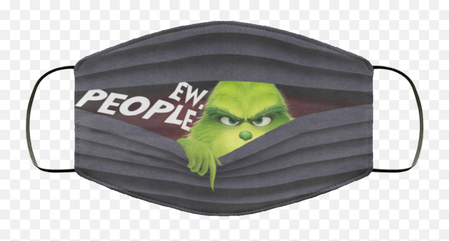 Grinch Ew People Face Mask - Trump Flag 2020 F Yor Filings Png,Grinch Transparent