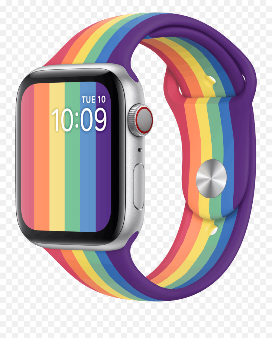 Pride 2020 Apple Watch Face - Gay Pride Apple Watch Band Png,Watch Face Png