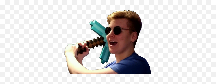 Pyrocynical With A Diamond Pickaxe - Hand Tool Png,Pyrocynical Transparent
