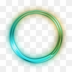 Neon Clipart Circle 1 - Circles In Green Blue Png,Neon Circle Png