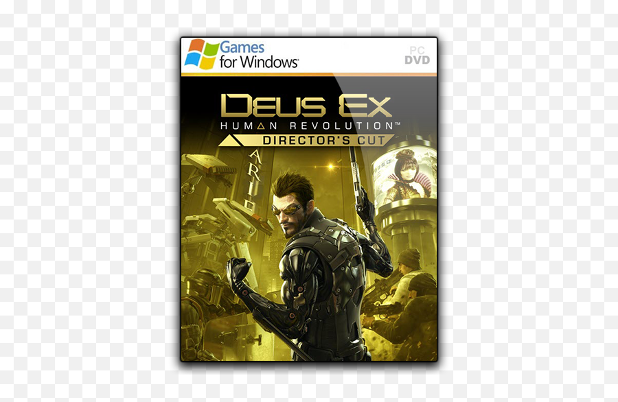 Deus Ex Human Revolution Pc - Deus Ex Human Revolution Wii U Png,Deus Ex Human Revolution Logo