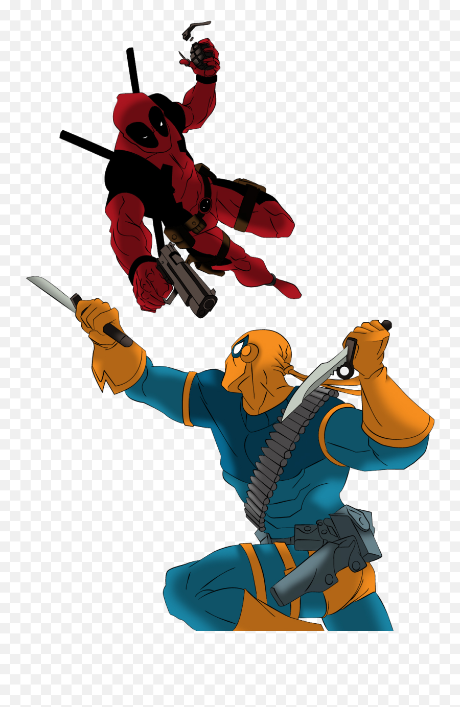 Marvel - Deadpool Png,Deathstroke Png