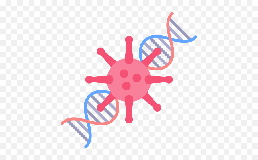 Covid Coronavirus Bacteria Virus - Virus Biology Png,Genetics Icon