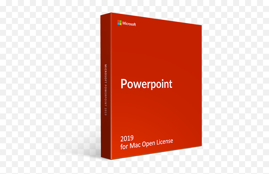 Microsoft Powerpoint 2019 For Mac Open License - Vertical Png,Server Icon Ppt