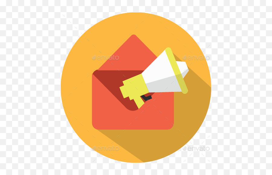 Email Marketing Icon Png - Circle,Email Icon Circle Png