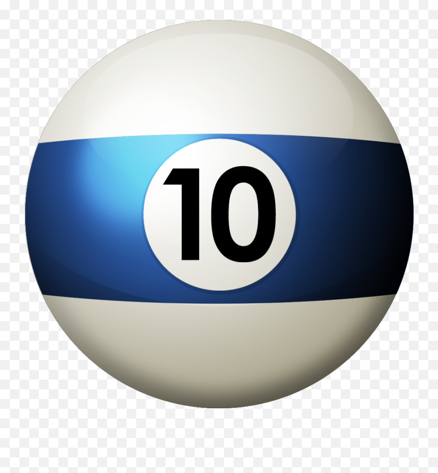 Billiard Ball 10 Png - Billiard Ball 10 Png,Miomap Icon