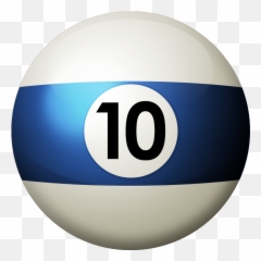 Billiard Ball 10 Png