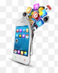 Download Free Development Mobile Media App Social Marketing - On Png