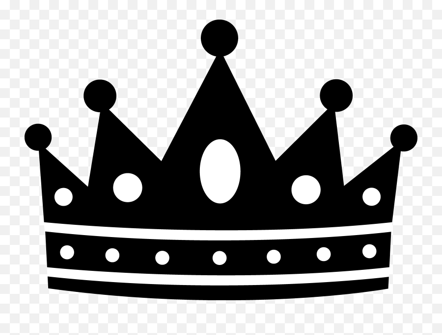 King Crown Png Clipart 2 Image - Crown Png Black And White,King Crown Png